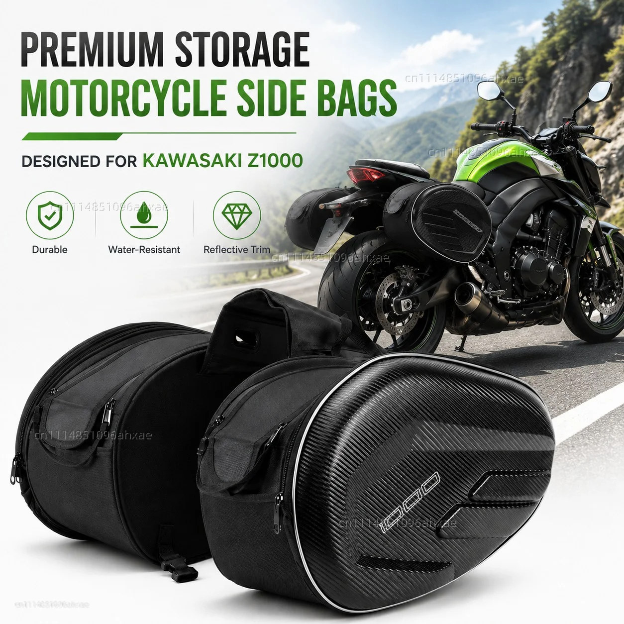 For KAWASAKI Z1000 Z1000R Z1000SX Z 1000 1000R 1000SX 2PCS Motorcycle Pannier Bags Luggage Saddle Bags Side Storage Fork Travel
For KAWASAKI Z1000 Z1000R Z1000SX Z 1000 1000R 1000SX 2PCS Motorcycle Pannier Bags Luggage Saddle Bags Side Storage Fork Travel