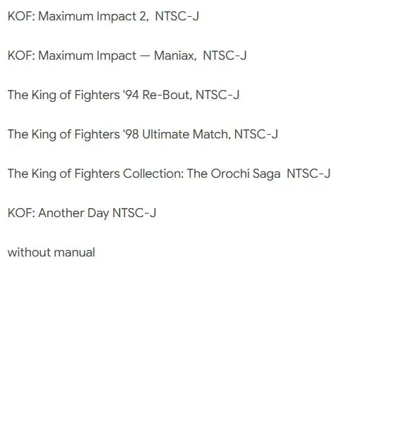 PS2 6pcs copy games disc NTSC-J CD cases dedicated payment link
PS2 6pcs copy games disc NTSC-J CD cases dedicated payment link