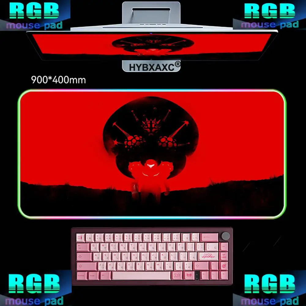 RGB LED HD Game Adventure M-Metroid Mouse Pad Large Gaming Mousepad with Stitched Edges Thickened Desk Mat PC XAXC
RGB LED HD Game Adventure M-Metroid Mouse Pad Large Gaming Mousepad with Stitched Edges Thickened Desk Mat PC XAXC
