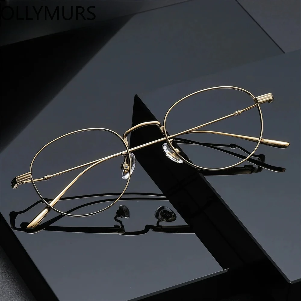 Ollymurs Progressive Anti Blue Myopia Optical Lens Prescription Glasses Eyewear Men Women Oval Eyeglasses B-Titanium Frame
Ollymurs Progressive Anti Blue Myopia Optical Lens Prescription Glasses Eyewear Men Women Oval Eyeglasses B-Titanium Frame