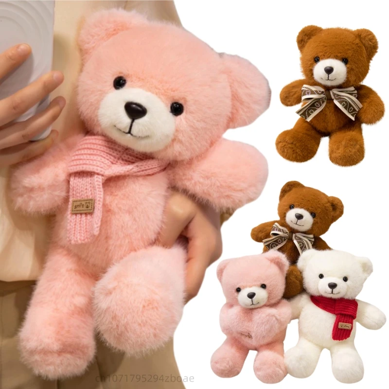 30cm High Quality Cartoon Bow Bear Plush Doll Soft Cute Holding Heart Scarf Bear Animal Stuffed Toy Home Decor Gift For Kids
30cm High Quality Cartoon Bow Bear Plush Doll Soft Cute Holding Heart Scarf Bear Animal Stuffed Toy Home Decor Gift For Kids