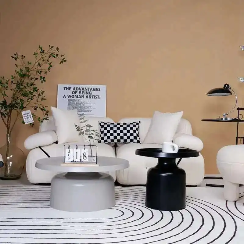 Nordic Iron Art Coffee Tables Modern Living Room Furniture Creative Round Corner Table Home designer Sofa Side Table Combination
Nordic Iron Art Coffee Tables Modern Living Room Furniture Creative Round Corner Table Home designer Sofa Side Table Combination