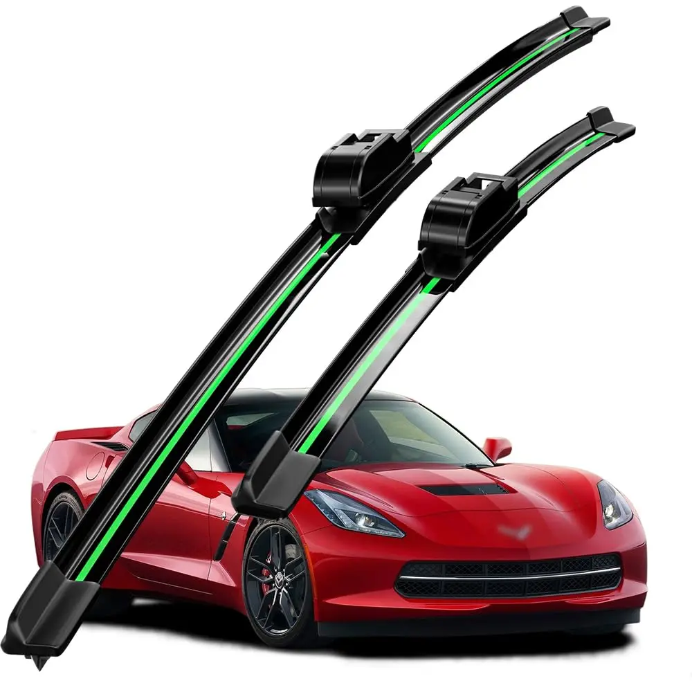 All-Season Front Windshield Wiper Blades For Corvette 2005–2024, Driver & Passenger Side, OEM-Grade Water Repellent Set Of 2
All-Season Front Windshield Wiper Blades For Corvette 2005–2024, Driver & Passenger Side, OEM-Grade Water Repellent Set Of 2