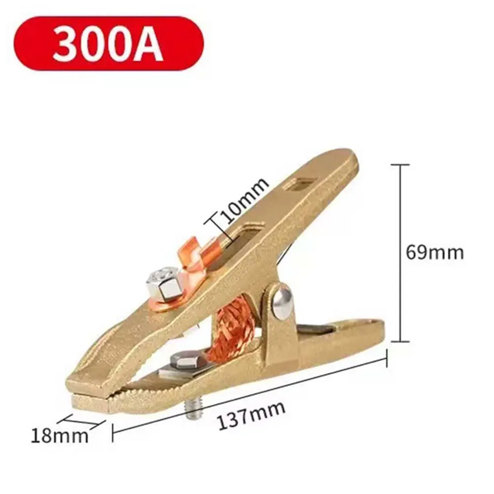 Copper For Welding Ground Clamp 300A 500A Heavy Duty Earth Clamp for TIG Welder MIG Welder Welder Stud For Welding
Copper For Welding Ground Clamp 300A 500A Heavy Duty Earth Clamp for TIG Welder MIG Welder Welder Stud For Welding