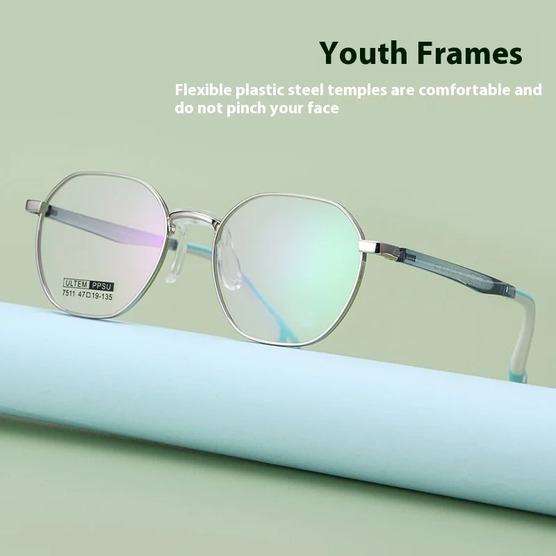 47-19-135Girls Boys Anti Blue Light Plain Glasses Frame Customized Kids Graduated Glasses Prescription Myopia Hyperopia Glasses
47-19-135Girls Boys Anti Blue Light Plain Glasses Frame Customized Kids Graduated Glasses Prescription Myopia Hyperopia Glasses