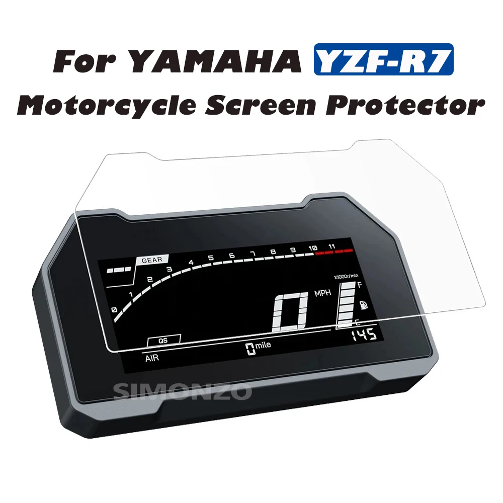 Защита для экрана YZF R7, Защитная пленка для приборной панели мотоцикла для YAMAHA YZFR7 YZF-R7 2021 2022 2023-защитная пленка
Защита для экрана YZF R7, Защитная пленка для приборной панели мотоцикла для YAMAHA YZFR7 YZF-R7 2021 2022 2023-защитная пленка