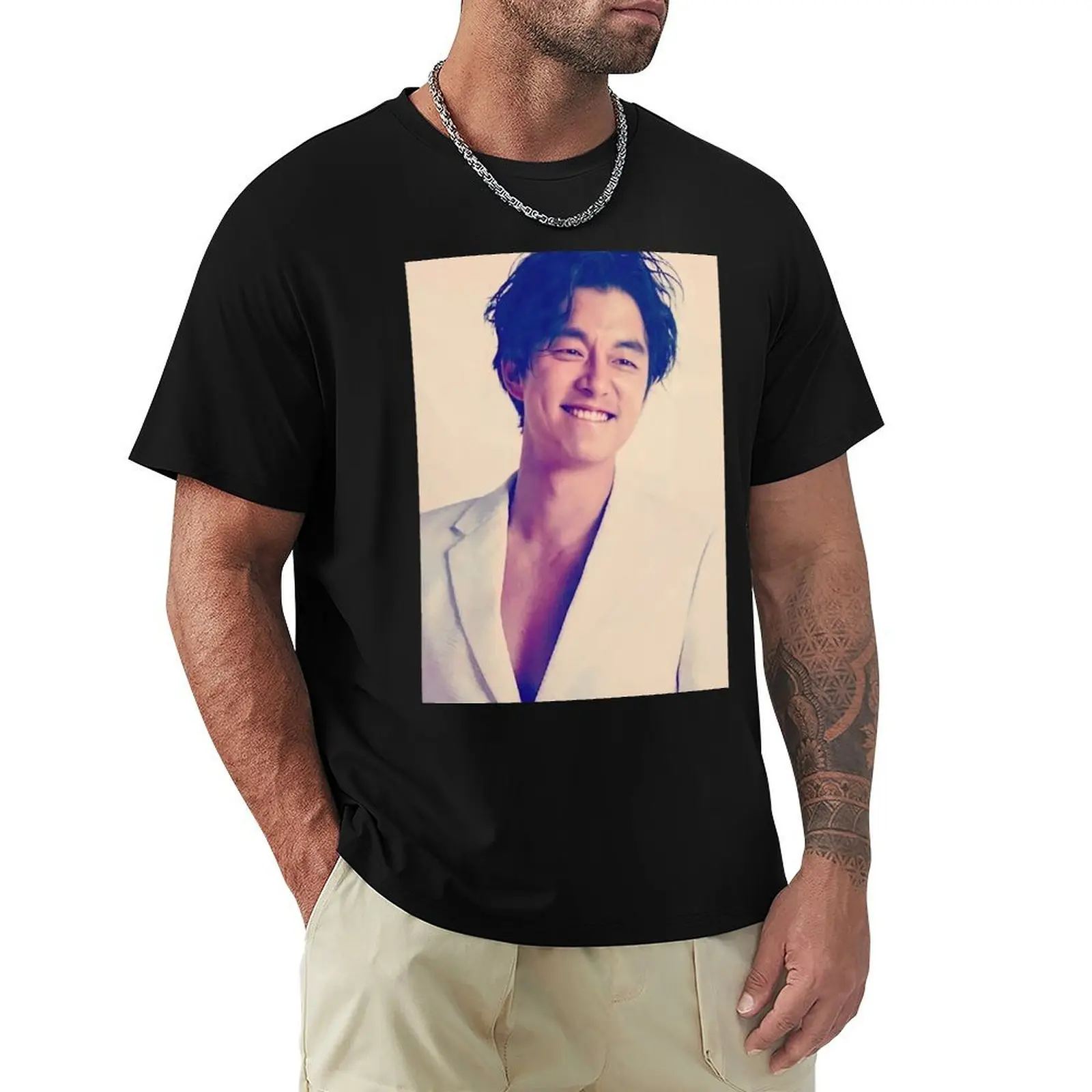 Gong Yoo cute T-Shirt kawaii clothes luxury designer oversizeds for a boy mens cotton t shirts
Gong Yoo cute T-Shirt kawaii clothes luxury designer oversizeds for a boy mens cotton t shirts