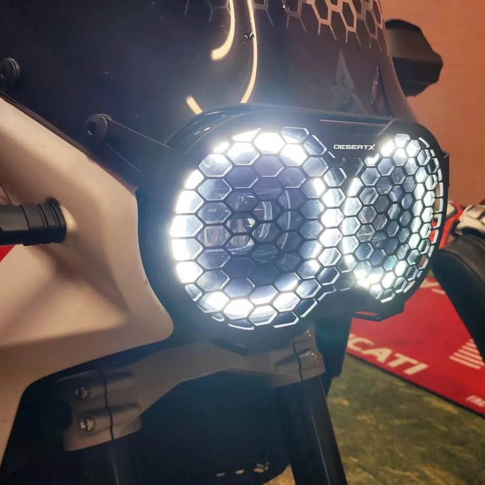 2023 2022 Headlight Guard FOR Ducati DesertX Desert-X Desert X DesertX Accessories Headlight Grille Cover Headlight Protection
2023 2022 Headlight Guard FOR Ducati DesertX Desert-X Desert X DesertX Accessories Headlight Grille Cover Headlight Protection