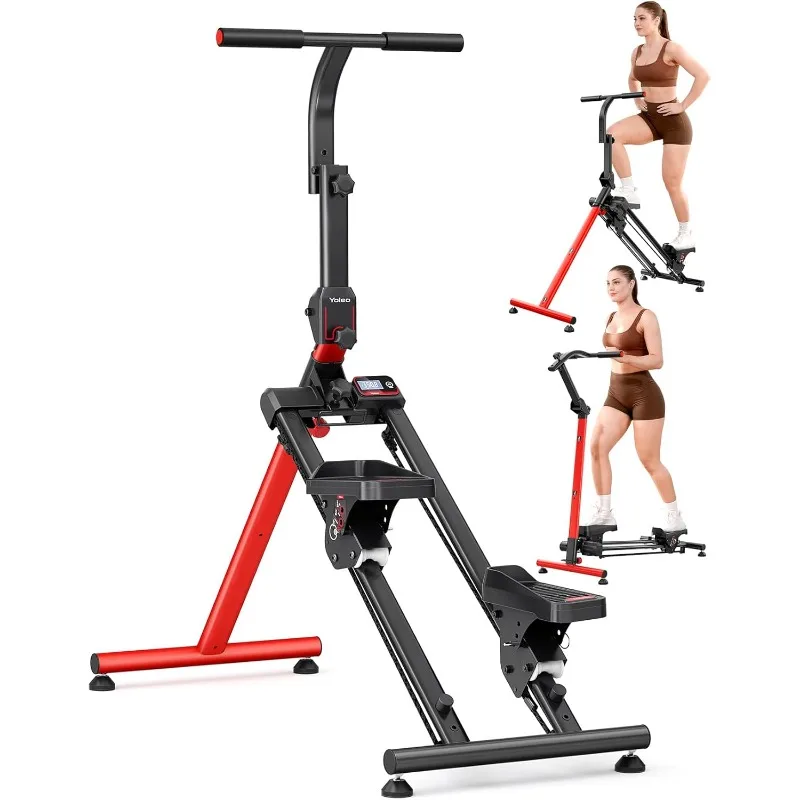 YOLEO Steppers for Exercise at Home, Adjustable Stair Stepper with 3 Workout Modes,Folding Cardio Stair Master with Handlebar
YOLEO Steppers for Exercise at Home, Adjustable Stair Stepper with 3 Workout Modes,Folding Cardio Stair Master with Handlebar