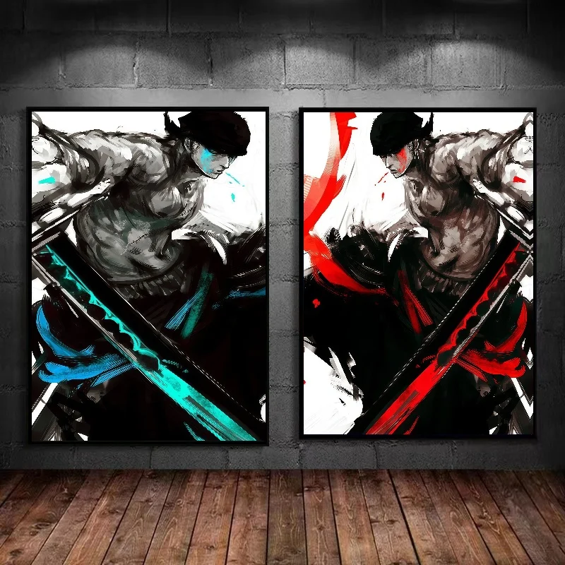 One Piece Anime Poster of A Zoro Piece HD Ink Printed Canvas Paint Wall Art Suitable Cafeteria Home Wall Decoration Gift Image
One Piece Anime Poster of A Zoro Piece HD Ink Printed Canvas Paint Wall Art Suitable Cafeteria Home Wall Decoration Gift Image
