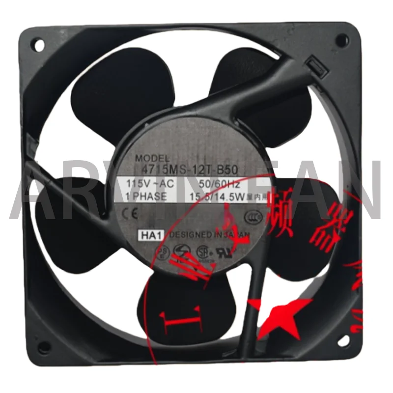 Совершенно новый вентилятор преобразователя частоты 4715MS-12T-B50, вентилятор для шкафа, 100 В, электрический сварочный вентилятор
Совершенно новый вентилятор преобразователя частоты 4715MS-12T-B50, вентилятор для шкафа, 100 В, электрический сварочный вентилятор