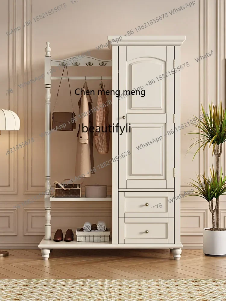 C85 Американский кантри Кремовый стиль Белая вешалка из цельного дерева Напольная вешалка Вертикальная вешалка для одежды
C85 Американский кантри Кремовый стиль Белая вешалка из цельного дерева Напольная вешалка Вертикальная вешалка для одежды