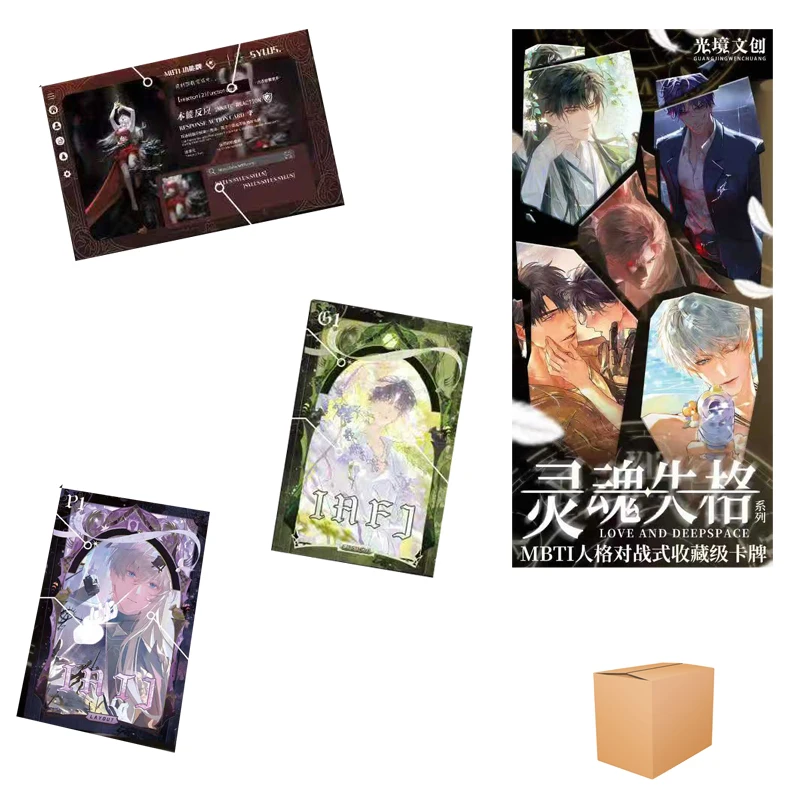 Love And The Deep Collection Mbti Battle Cards Limited 8.5*13cm Various Process Guangjing Wenchuang Playing Card Party Games
Love And The Deep Collection Mbti Battle Cards Limited 8.5*13cm Various Process Guangjing Wenchuang Playing Card Party Games