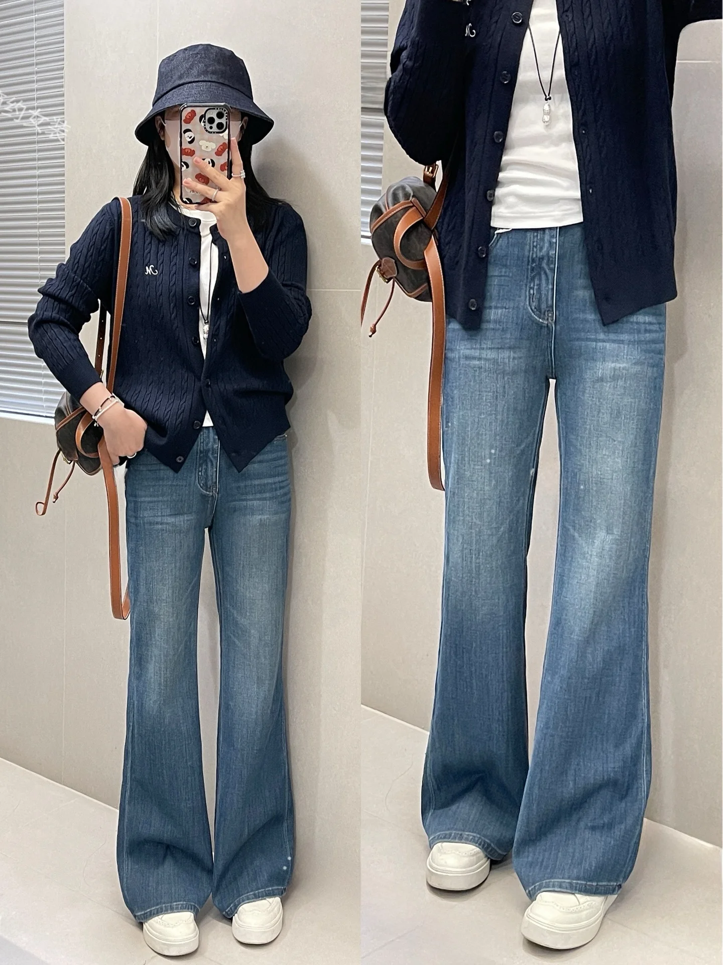 Джинсы с высокой талией, расклешенные, свободного прямого кроя, женские, винтажные, осенние, модные, больших размеров, утягивающие, длинные брюки
Джинсы с высокой талией, расклешенные, свободного прямого кроя, женские, винтажные, осенние, модные, больших размеров, утягивающие, длинные брюки