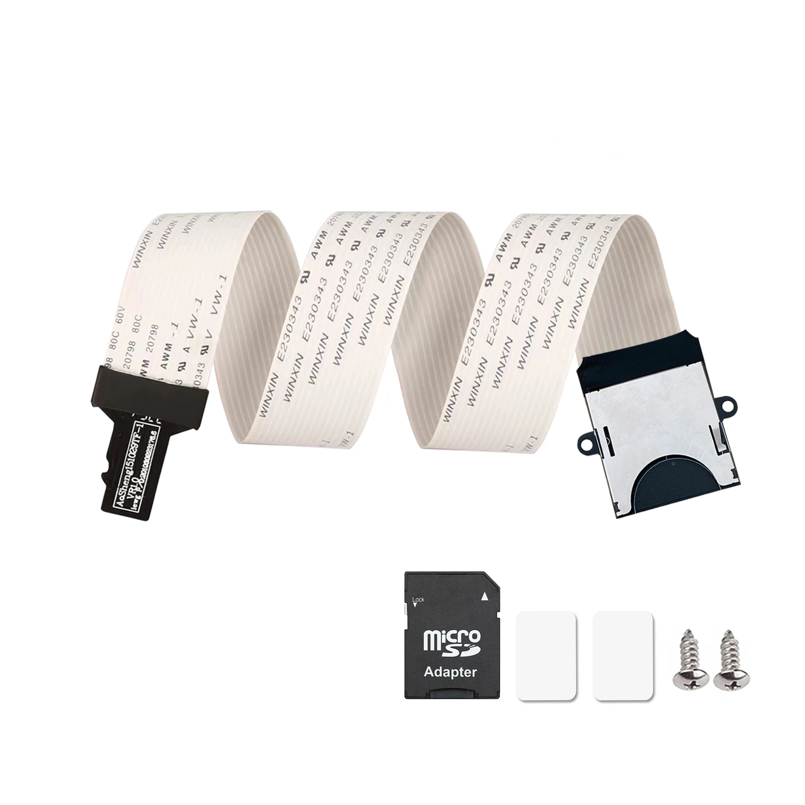 SD card Female to TF micro SD Male (SD to TF)Flexible Memory Card Extension cable Extender Adapter reader Cord Linker 25/48cm
SD card Female to TF micro SD Male (SD to TF)Flexible Memory Card Extension cable Extender Adapter reader Cord Linker 25/48cm