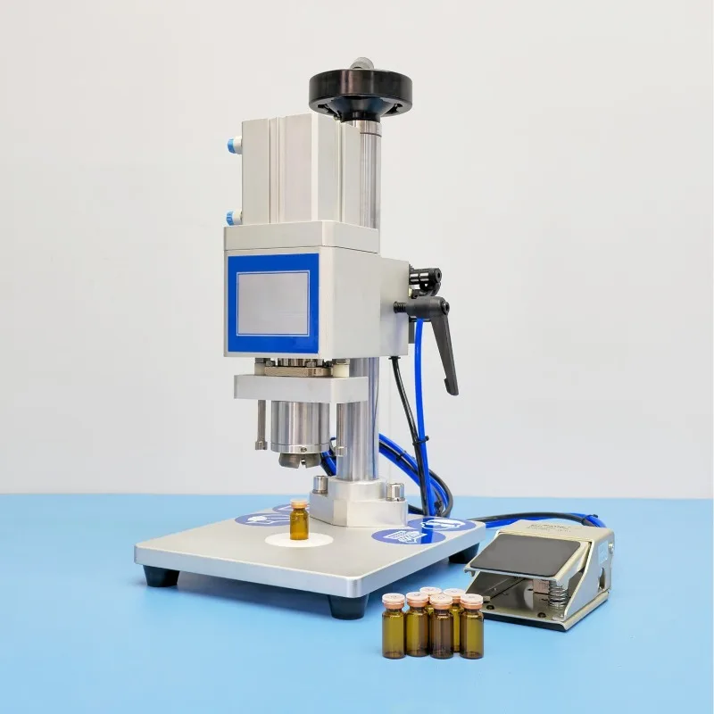 Semi-Automatic Vial Capping Machine Aluminum-Plastic Cap Pressing Machine for Vaccine Vials Oral Liquid Bottle
Semi-Automatic Vial Capping Machine Aluminum-Plastic Cap Pressing Machine for Vaccine Vials Oral Liquid Bottle
