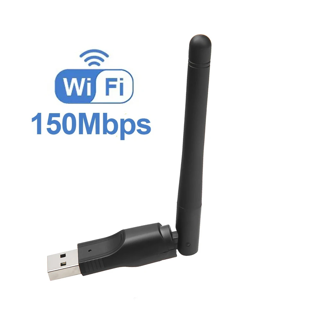 150Mbps Mini USB WiFi Adapter 2.4GHz Wireless Network Card Wi-Fi Antenna Adaptor USB 2.0 LAN Card USB Dongle for PC Laptop
150Mbps Mini USB WiFi Adapter 2.4GHz Wireless Network Card Wi-Fi Antenna Adaptor USB 2.0 LAN Card USB Dongle for PC Laptop