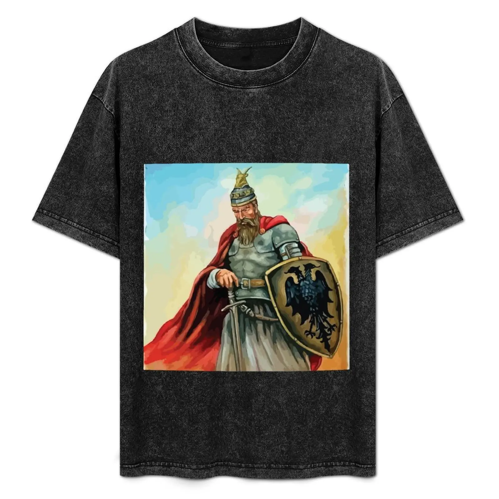 SKENDERBEU T-Shirt Classic Crew Neck Cotton T-Shirt
SKENDERBEU T-Shirt Classic Crew Neck Cotton T-Shirt