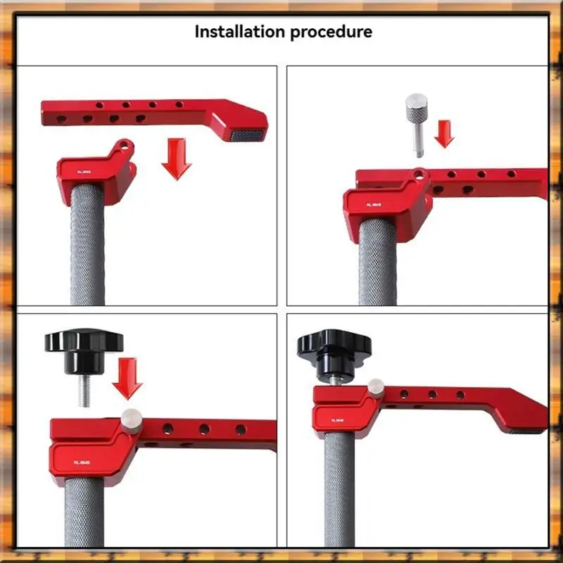 USER FRIENDLY-Bench Dog Clamp Dog Hole Clamp Adjustable Aluminum Alloy Quick Acting Dog Clamp For Woodworking Clamps
USER FRIENDLY-Bench Dog Clamp Dog Hole Clamp Adjustable Aluminum Alloy Quick Acting Dog Clamp For Woodworking Clamps