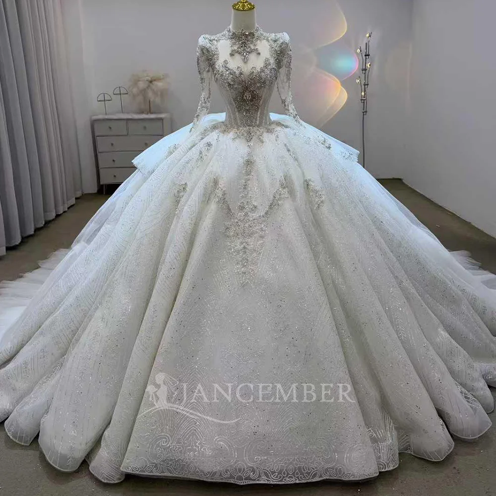 Бальное платье на шнуровке сзади, оптовая продажа с фабрики, свадебное платье, изысканное свадебное платье принцессы с длинными рукавами по индивидуальному заказу свадебное
Бальное платье на шнуровке сзади, оптовая продажа с фабрики, свадебное платье, изысканное свадебное платье принцессы с длинными рукавами по индивидуальному заказу свадебное