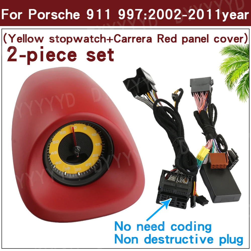 Car Stopwatch For Porsche 911 997 2002-2012 Stopwatch Chrono Interior Dashboard Center Clock Compass Time Electronic Accessional
Car Stopwatch For Porsche 911 997 2002-2012 Stopwatch Chrono Interior Dashboard Center Clock Compass Time Electronic Accessional