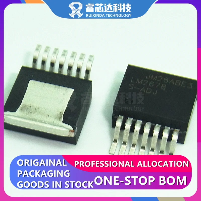 LM2678SX-3.3 TO-263 LM2678SX-5.0 LM2678SX-12 LM2678SX-ADJ/NOPB 3.3V 5V 12V ADJ REG BUCK 12V 5A TO263-7 Buck Switching Regulator
LM2678SX-3.3 TO-263 LM2678SX-5.0 LM2678SX-12 LM2678SX-ADJ/NOPB 3.3V 5V 12V ADJ REG BUCK 12V 5A TO263-7 Buck Switching Regulator
