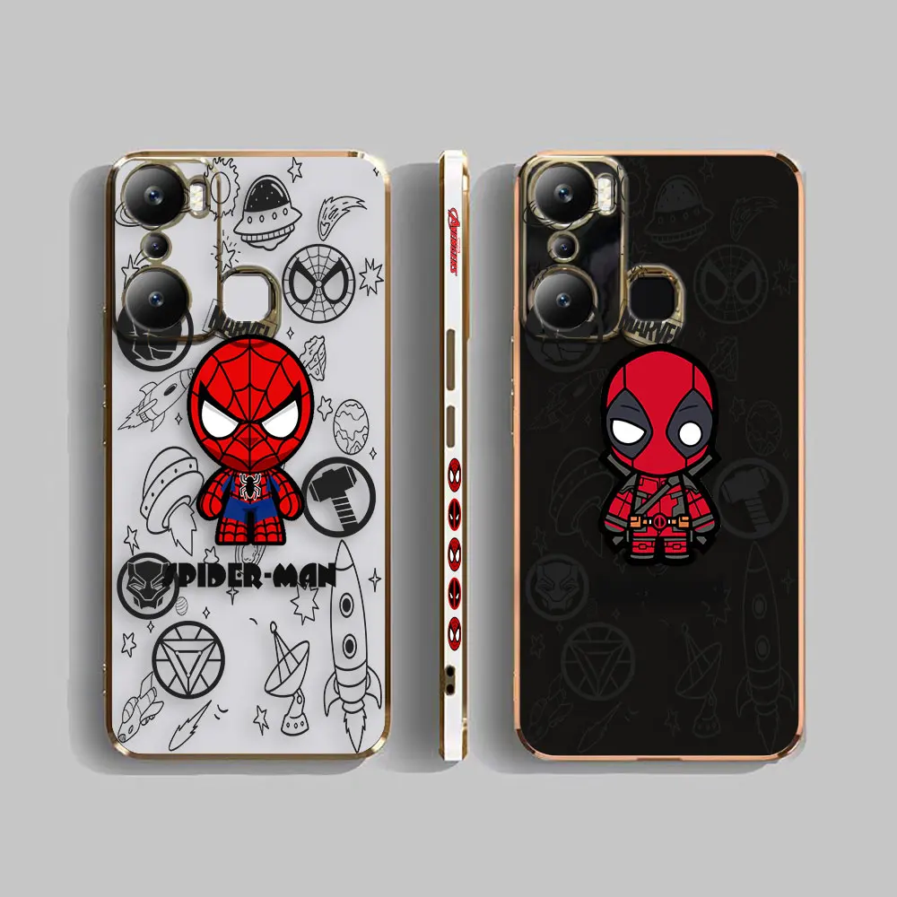 Cover Smooth E-TPU Phone Case Infinix HOT 40I 30I 30 20 20S 20I 12 12I 11 10S 10I 9 GT10 PLAY PRO Case Marvel Deadpool SpiderMan
Cover Smooth E-TPU Phone Case Infinix HOT 40I 30I 30 20 20S 20I 12 12I 11 10S 10I 9 GT10 PLAY PRO Case Marvel Deadpool SpiderMan