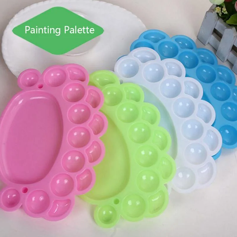 5PCS Plastic Footprint Palette Art Painting Storage Paint Tray Box Kids Watercolor Tool Art Supplies
5PCS Plastic Footprint Palette Art Painting Storage Paint Tray Box Kids Watercolor Tool Art Supplies