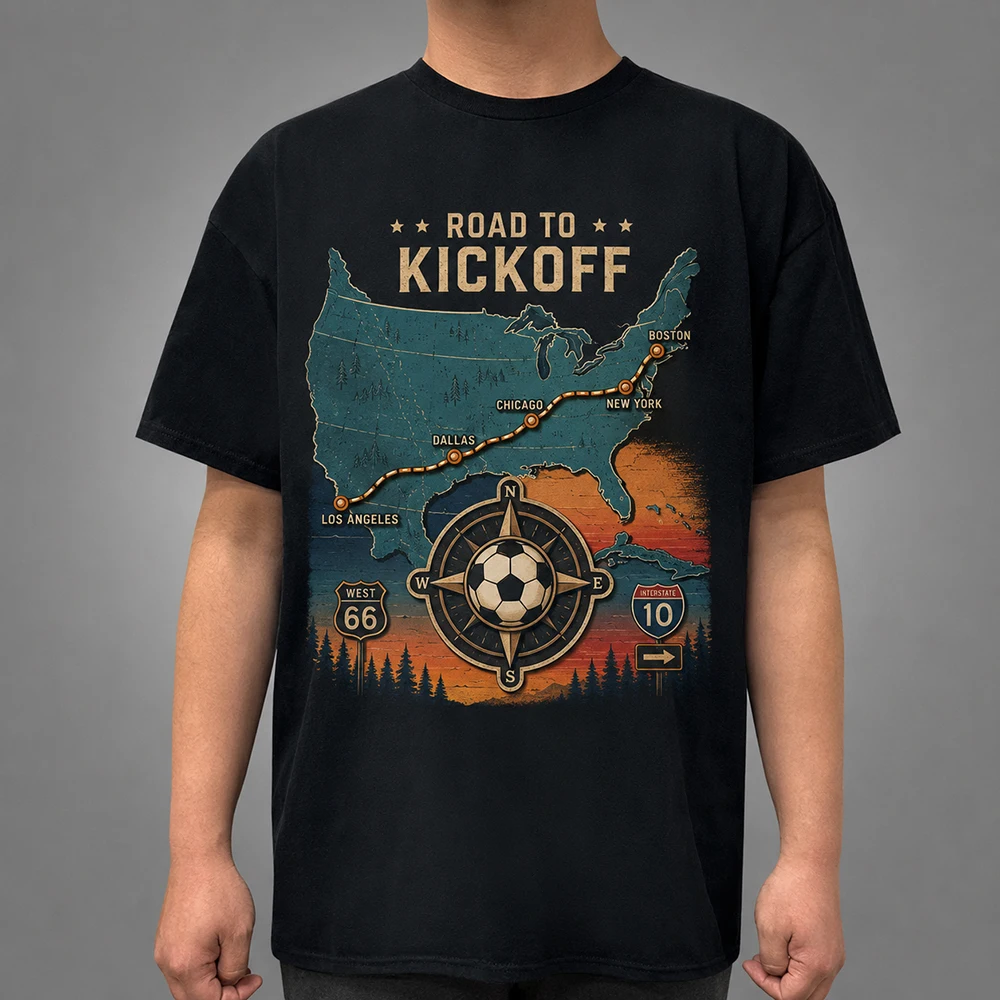 Mountain Compass Soccer T Shirt Vintage Cotton Unisex Gradient Map Print Tee Sports Fan Gift Game Day Casual Short Sleeve Top
Mountain Compass Soccer T Shirt Vintage Cotton Unisex Gradient Map Print Tee Sports Fan Gift Game Day Casual Short Sleeve Top