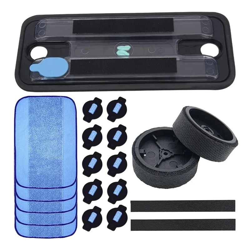 Wheel Tire Mop Cloth Water Cap Replacment for IRobot Braava 320 380 381 380T 390 390T Mint 4200 4205 5200 5200C
Wheel Tire Mop Cloth Water Cap Replacment for IRobot Braava 320 380 381 380T 390 390T Mint 4200 4205 5200 5200C