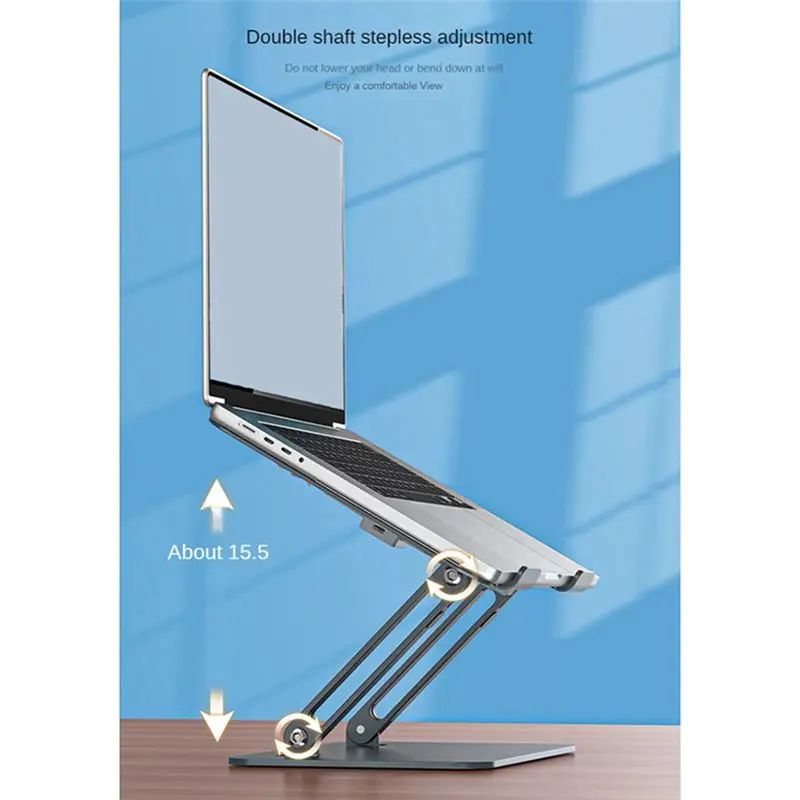 B21B Portable Convenient Laptop Stand Riser Adjustable with Cooling Fans Holder Foldable Bracket,A
B21B Portable Convenient Laptop Stand Riser Adjustable with Cooling Fans Holder Foldable Bracket,A