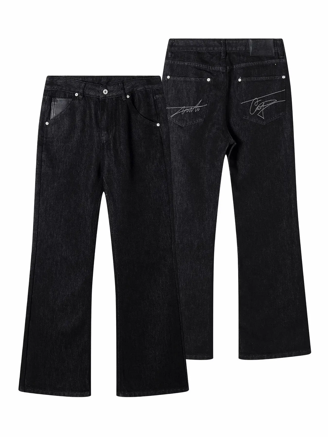 American High Street Original Bull 13 Ounce Differential Letter Embroidery Special Adjusted Flared Jeans Men Heightening Vers...
American High Street Original Bull 13 Ounce Differential Letter Embroidery Special Adjusted Flared Jeans Men Heightening Vers...