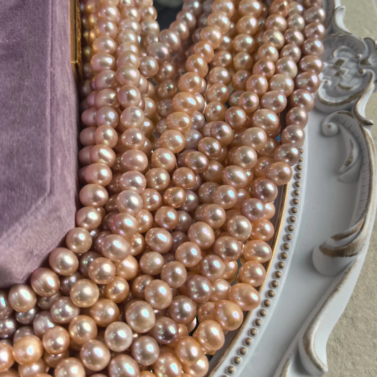 AAA 8.5-9.5mm Natural Freshwater Pearl Near Round Beads Charms for DIY Women Men Necklace Bracelet Jewelry Making Accessories
AAA 8.5-9.5mm Natural Freshwater Pearl Near Round Beads Charms for DIY Women Men Necklace Bracelet Jewelry Making Accessories