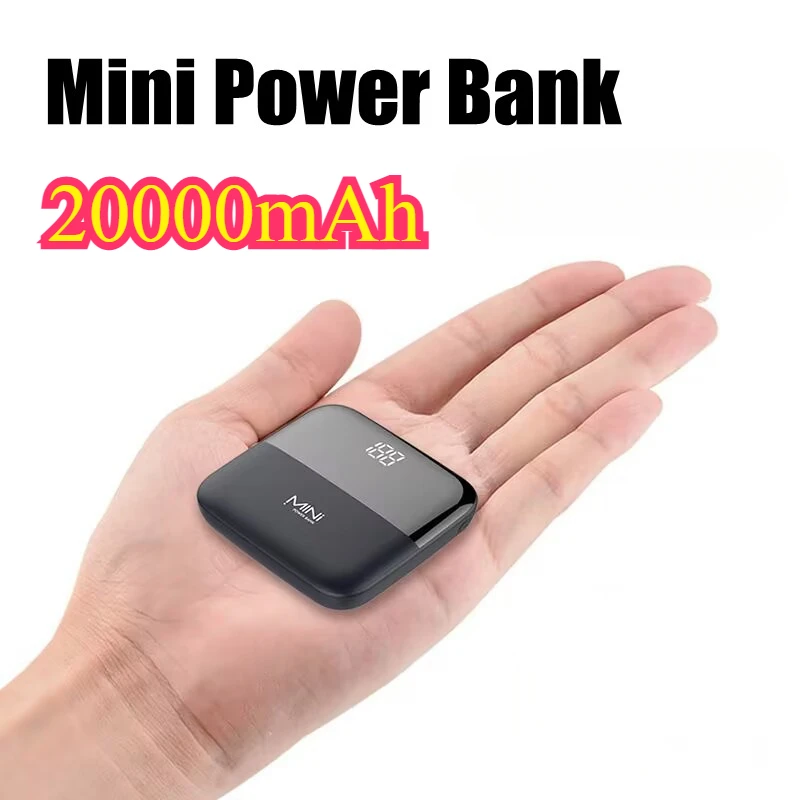 Mini Powerbank 20000mAh Portable Power Bank External Battery Phone Fast Charger For Apple Samsung Xiaomi Spare Battery
Mini Powerbank 20000mAh Portable Power Bank External Battery Phone Fast Charger For Apple Samsung Xiaomi Spare Battery