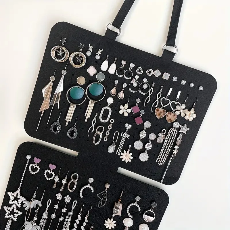 Felt Jewelry Storage Board Wall-Mounted Easy Storage Easy Jack Commercial Home Jewelry Necklace Earrings
Felt Jewelry Storage Board Wall-Mounted Easy Storage Easy Jack Commercial Home Jewelry Necklace Earrings