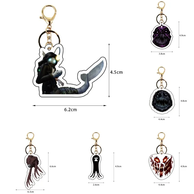 Hot Game Pressure Horror Series Acrylic Keychain Cartoon Character Sebastian Solace Printing Backpack Key Ring Creativity Gift
Hot Game Pressure Horror Series Acrylic Keychain Cartoon Character Sebastian Solace Printing Backpack Key Ring Creativity Gift