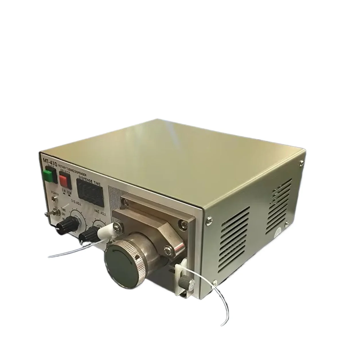 MT-410 Peristaltic Glue Dispenser 0.0001ML Precision Rotary Tubing Dispenser 110V/220V
MT-410 Peristaltic Glue Dispenser 0.0001ML Precision Rotary Tubing Dispenser 110V/220V