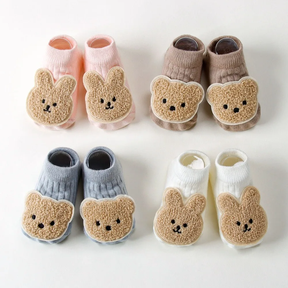0-1Y Baby Non-Slip Socks Cartoon Bear Bunny Doll Ankle Socks for Infants Toddlers Spring Summer Newborn Short Socks Clothing
0-1Y Baby Non-Slip Socks Cartoon Bear Bunny Doll Ankle Socks for Infants Toddlers Spring Summer Newborn Short Socks Clothing