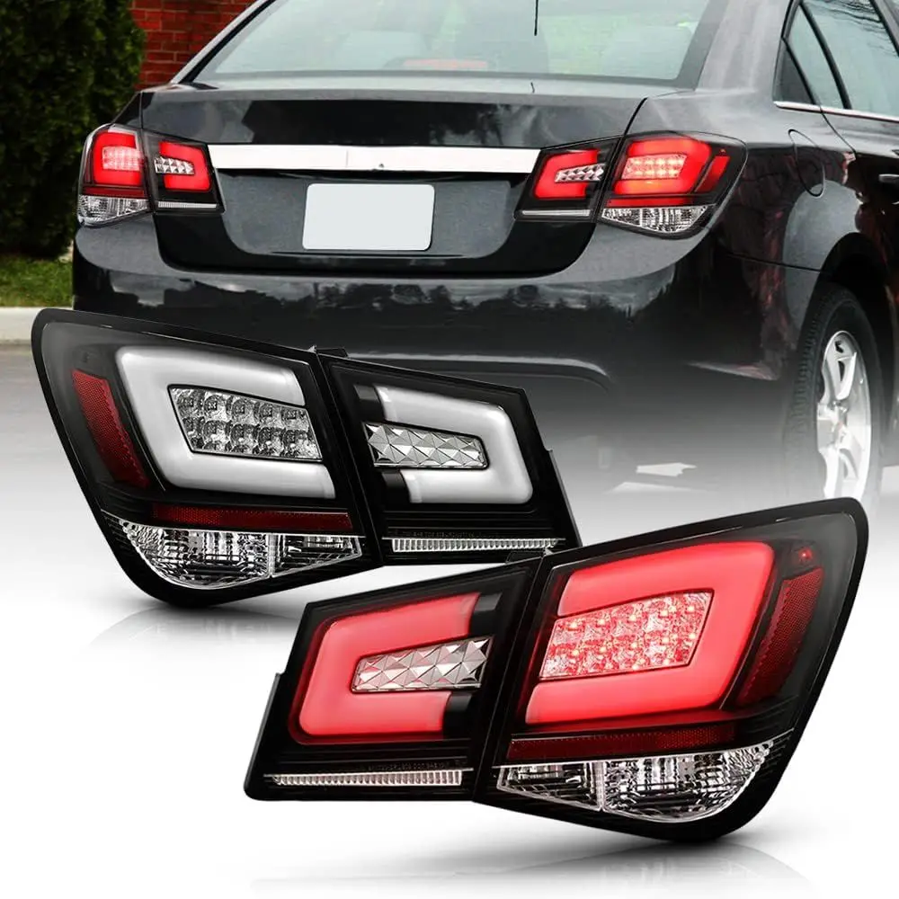 - For 2012-2016 Chevy Cruze Black Housing LED Tail Lights Brake Lamps Pair Replacement Driver & Passenger Side
- For 2012-2016 Chevy Cruze Black Housing LED Tail Lights Brake Lamps Pair Replacement Driver & Passenger Side