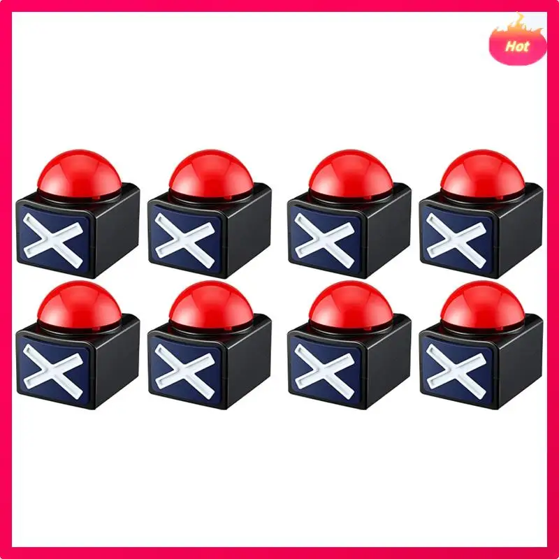 Multi 8 шт., игровой зуммер для ответов, игровой зуммер, звуковая кнопка воспроизведения со световой подсветкой, викторина Got Talent, зуммер, игровая игрушка для детей
Multi 8 шт., игровой зуммер для ответов, игровой зуммер, звуковая кнопка воспроизведения со световой подсветкой, викторина Got Talent, зуммер, игровая игрушка для детей