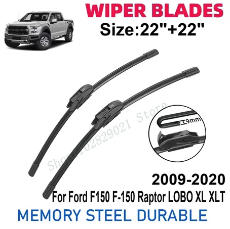 22 Inch 22 Inch Car Windshield Wiper Blades For Ford F150 F-150 Raptor LOBO XL XLT 2009-2020 9mm Hook Arm Durable Silent Wipers
22 Inch 22 Inch Car Windshield Wiper Blades For Ford F150 F-150 Raptor LOBO XL XLT 2009-2020 9mm Hook Arm Durable Silent Wipers