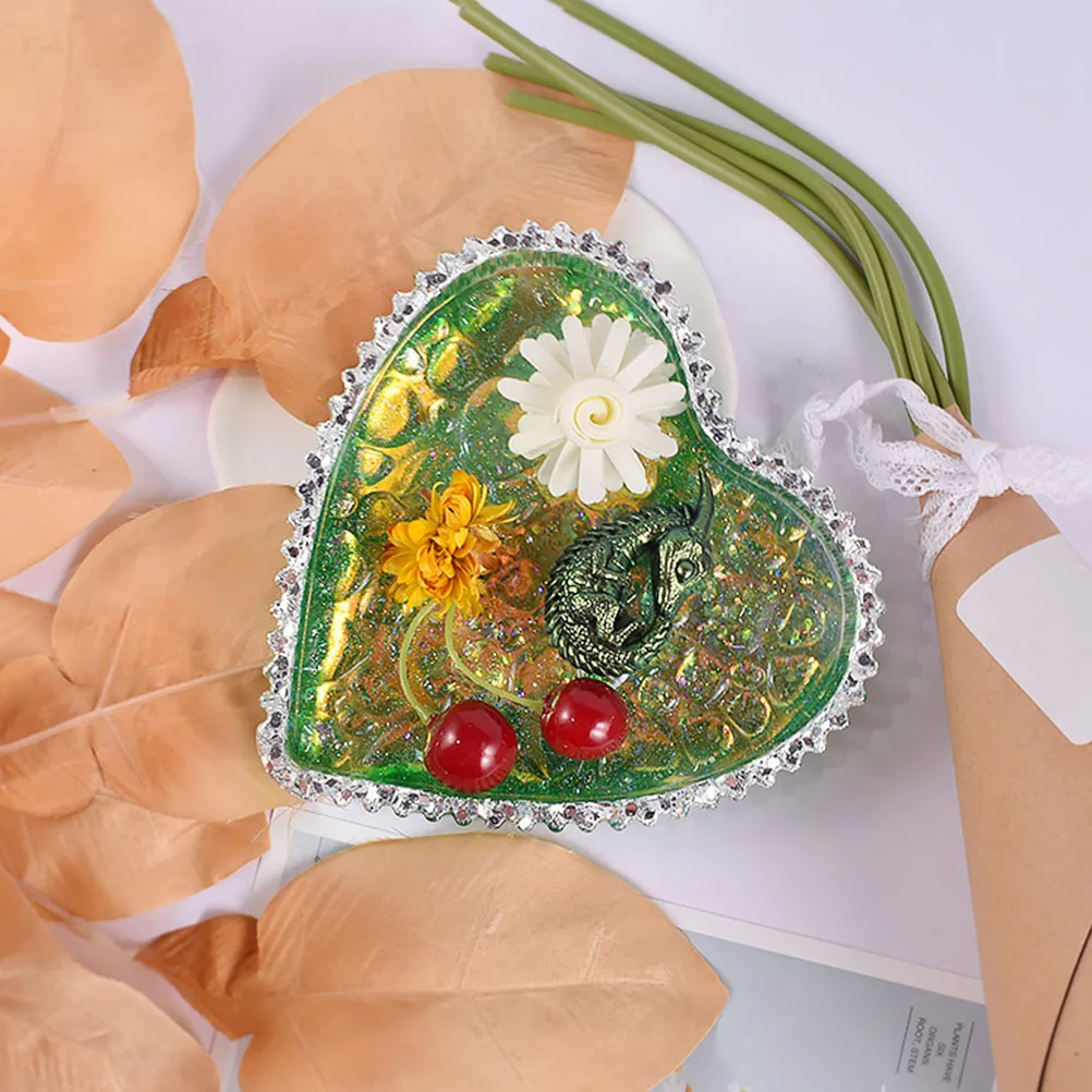 Heart Shaped Tray Mold Silicone Heart Cookie Desktop Baking Molds Craft Decor Storage Box DIY Tools Household Supplies
Heart Shaped Tray Mold Silicone Heart Cookie Desktop Baking Molds Craft Decor Storage Box DIY Tools Household Supplies