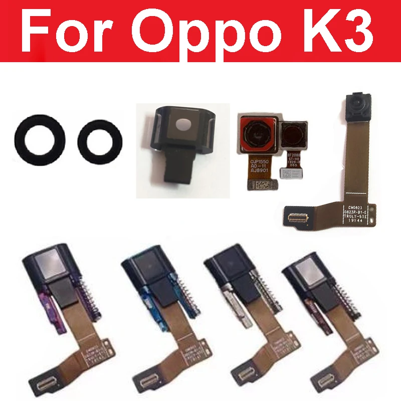 Передняя и задняя основная камера для OPPO K3, задняя большая камера и небольшой модуль камеры, запасные части для объектива передней камеры
Передняя и задняя основная камера для OPPO K3, задняя большая камера и небольшой модуль камеры, запасные части для объектива передней камеры