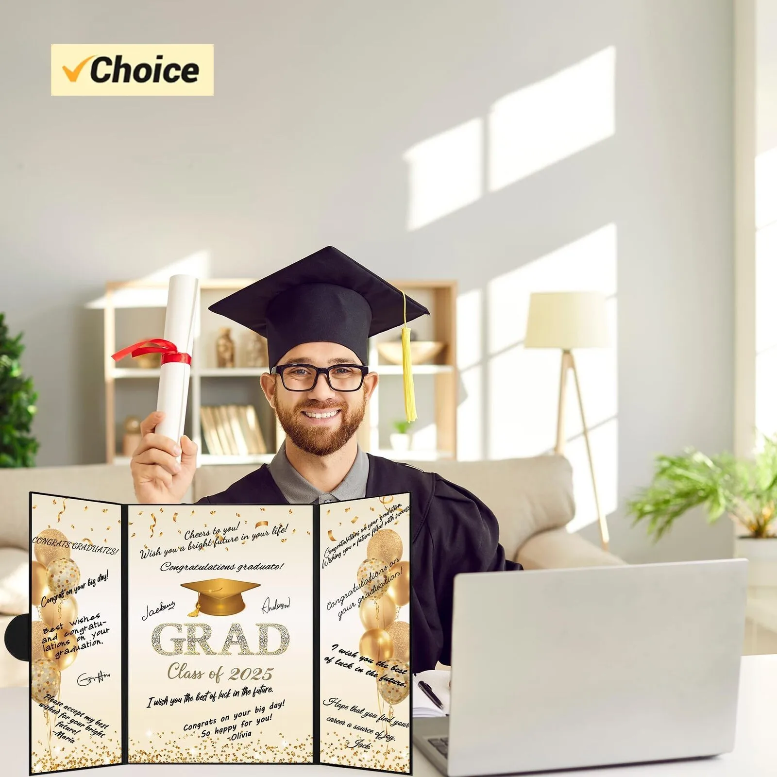 2025 Graduate Congratulations Message Book, Suitable For Men & Women Happy Graduation Gift Congratulations Graduation Party Card
2025 Graduate Congratulations Message Book, Suitable For Men & Women Happy Graduation Gift Congratulations Graduation Party Card