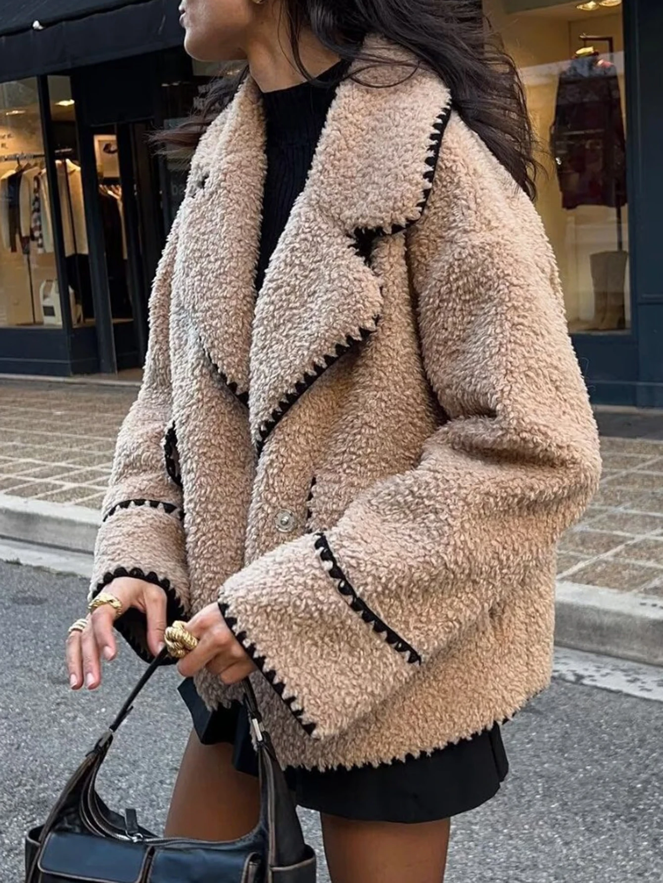 Women's Autumn Winter Jacket Casual Comfortable Solid Color Long Sleeve Single Breasted Daily Basic
Women's Autumn Winter Jacket Casual Comfortable Solid Color Long Sleeve Single Breasted Daily Basic