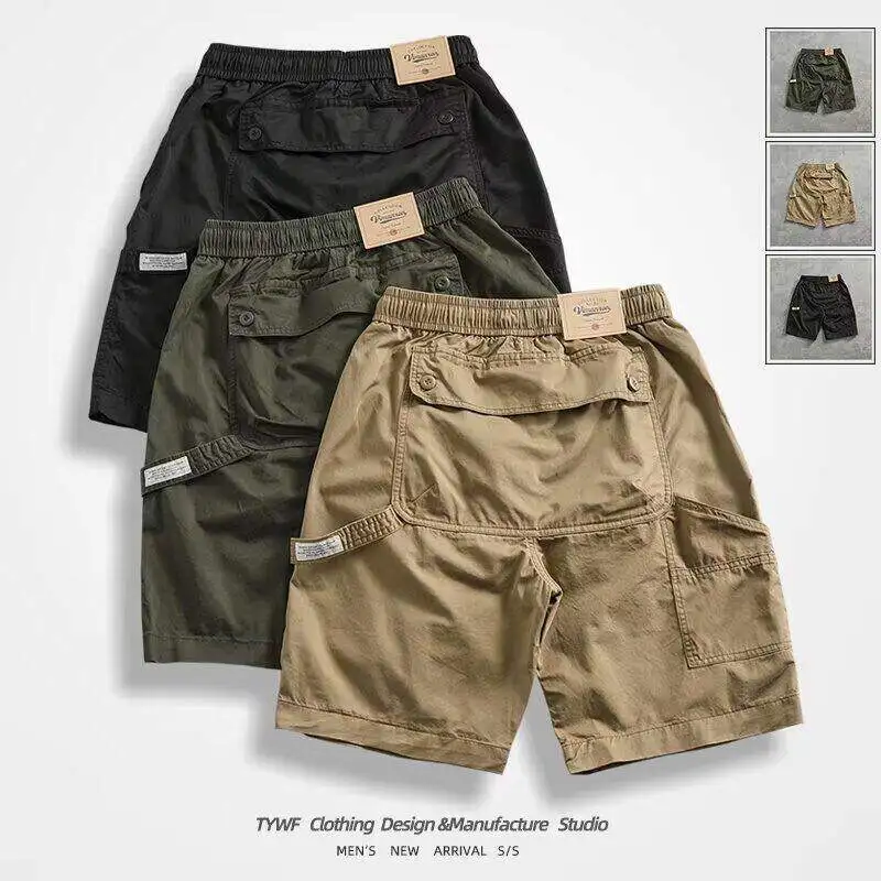 Men's Casual Cotton Workwear Shorts Four-Pocket Loose Fit Mid-Waist Straight Leg Summer Shorts for Youth Work And Leisure
Men's Casual Cotton Workwear Shorts Four-Pocket Loose Fit Mid-Waist Straight Leg Summer Shorts for Youth Work And Leisure