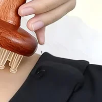 Щетка-меридиан с 29 зубьями, деревянная резиновая ручка, массажная щетка, многофункциональная массажная щетка для головы, шеи, ног, тела, Гуа Ша, инструмент для красоты и тела 
Щетка-меридиан с 29 зубьями, деревянная резиновая ручка, массажная щетка, многофункциональная массажная щетка для головы, шеи, ног, тела, Гуа Ша, инструмент для красоты и тела