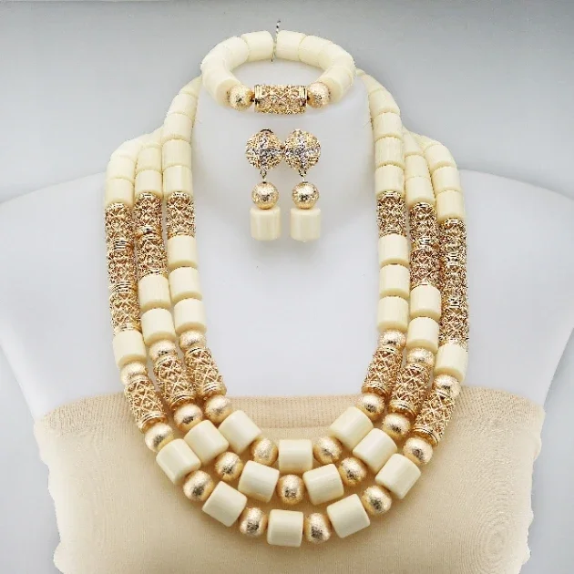 Statement Artificial Coral Beads Necklace Earrings Bracelet Jewelry Set for Women Bridal Wedding African Beads Choker Vintage
Statement Artificial Coral Beads Necklace Earrings Bracelet Jewelry Set for Women Bridal Wedding African Beads Choker Vintage
