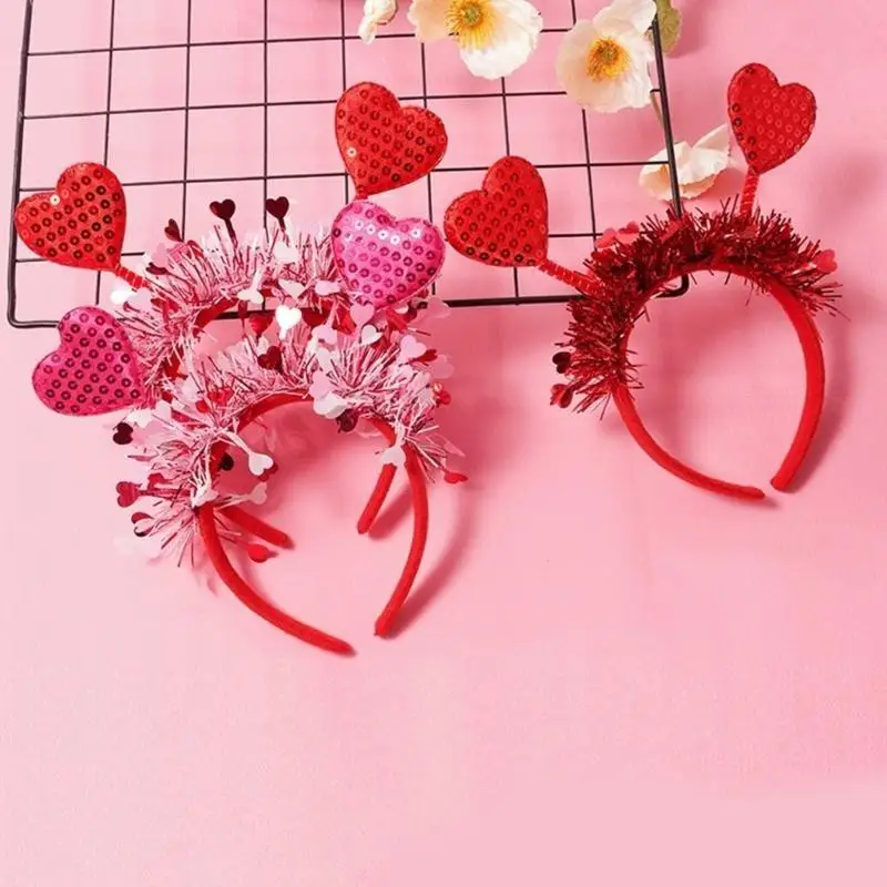 31BB Woman Teens Valentines Day Headband Sequins Hairband Girl Banquet Party Hairband
31BB Woman Teens Valentines Day Headband Sequins Hairband Girl Banquet Party Hairband