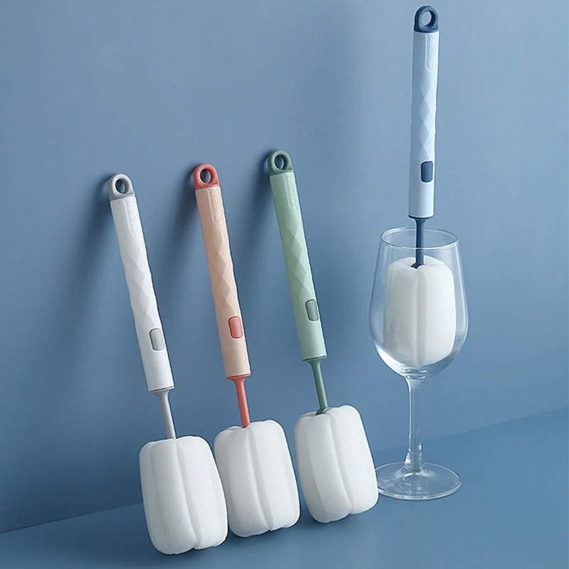 Removable Soft Sponge Baby Water Cup Brush Kitchen Cleaning Tool Glass Bottle with Handle Washing Cleaner Brush Utensils
Removable Soft Sponge Baby Water Cup Brush Kitchen Cleaning Tool Glass Bottle with Handle Washing Cleaner Brush Utensils